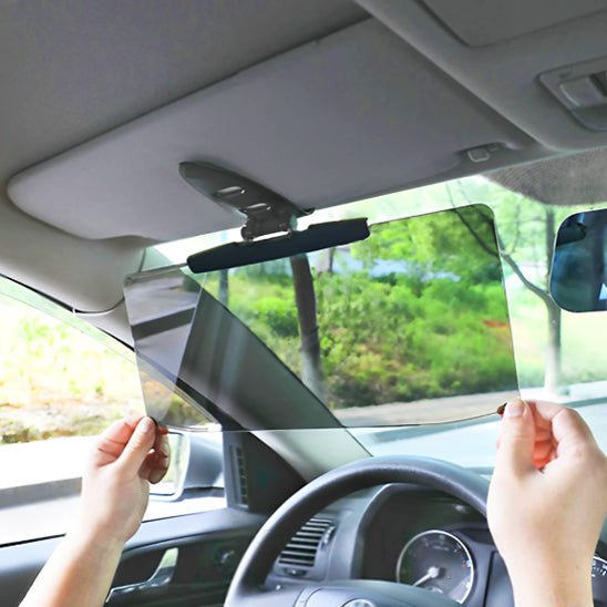 pare soleil pour voiture fixation
