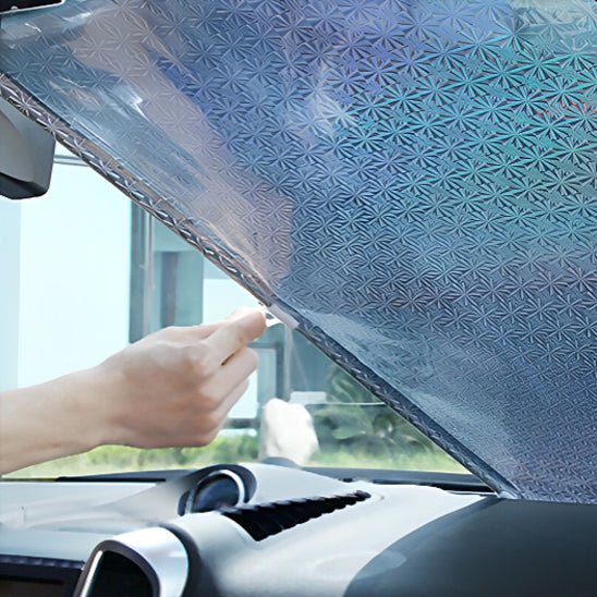 pare soleil voiture pare brise avant adhesive