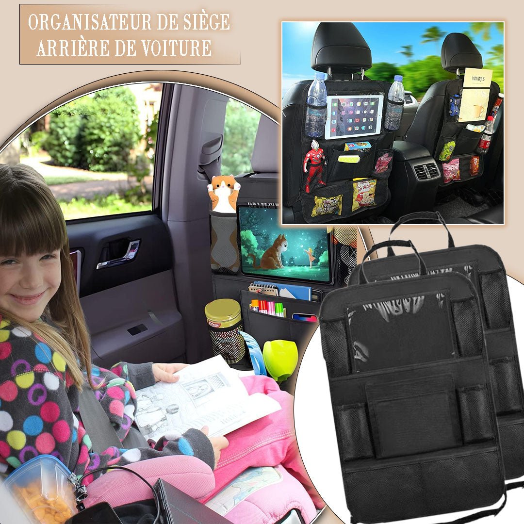 Organisateur pour voiture | SeatOrganix™ - Trajet - Confort