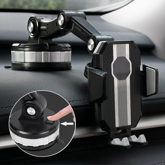 support de telephone pour voiture | TeckSekure™ - Trajet Confort