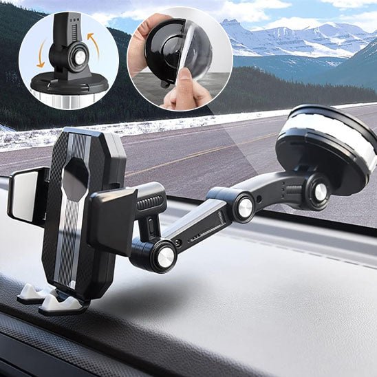 support de telephone pour voiture | TeckSekure™ - Trajet Confort