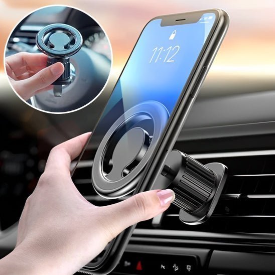 support magnetique telephone voiture | MagCircle™ - Trajet - Confort