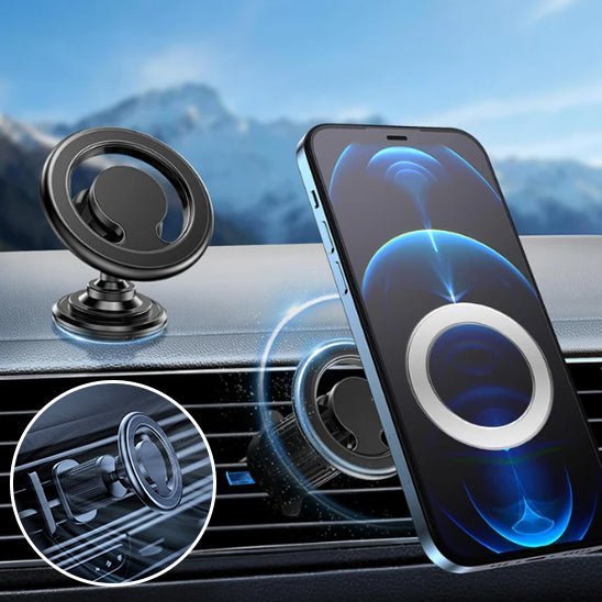 support magnetique telephone voiture | MagCircle™ -Trajet Confort