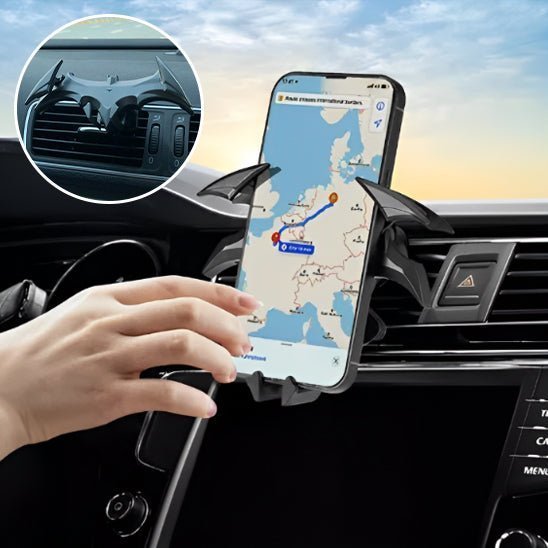 Support smartphone voiture | NocturneGrip™ - Trajet - Confort