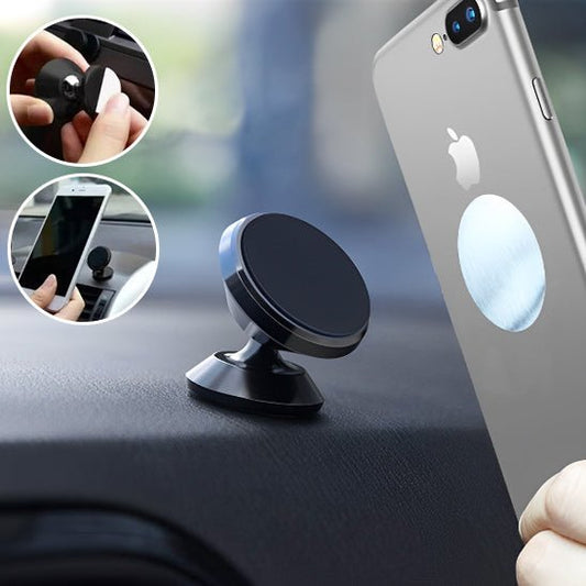 Support téléphone voiture magnétique | NanoMagGrip™ - Trajet - Confort