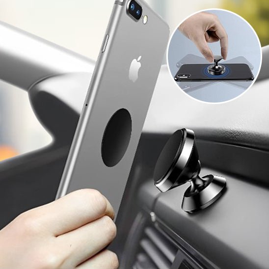 Support téléphone voiture magnétique | NanoMagGrip™ - Trajet - Confort